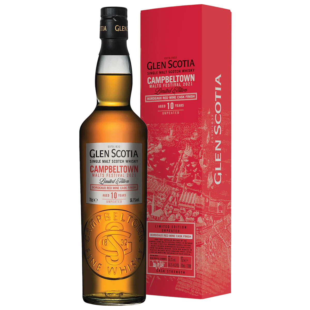 Glen Scotia 10 Year Old Campbeltown Malts Festival 2021 Release
