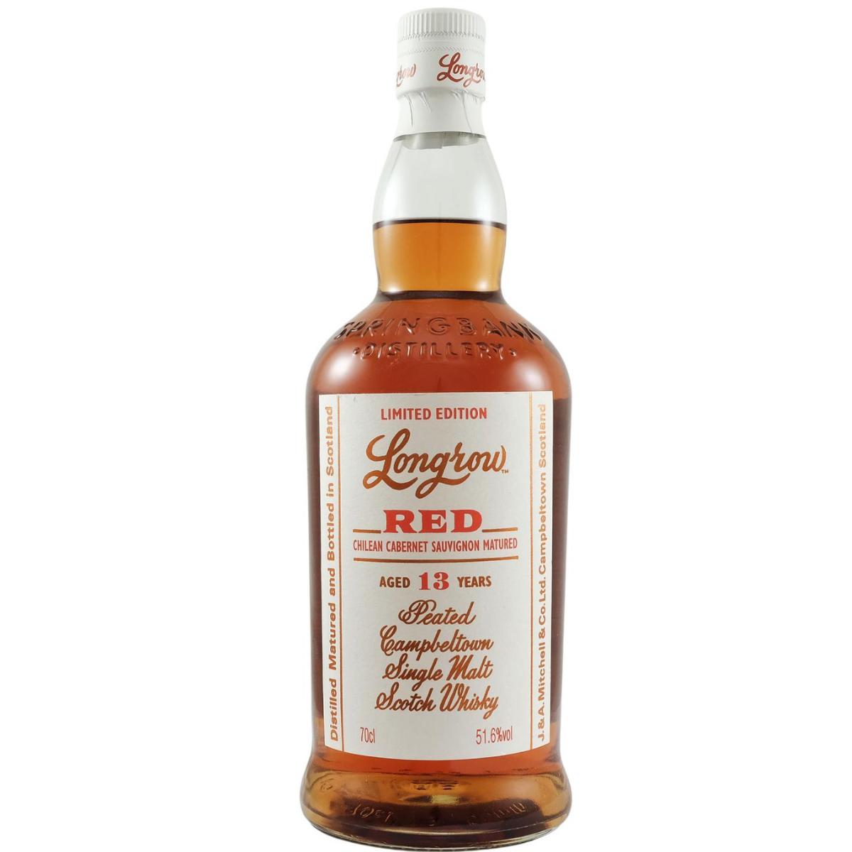 Longrow Red 13 Year Old Chilean Cabernet Sauvignon Matured (2020 Special Release)