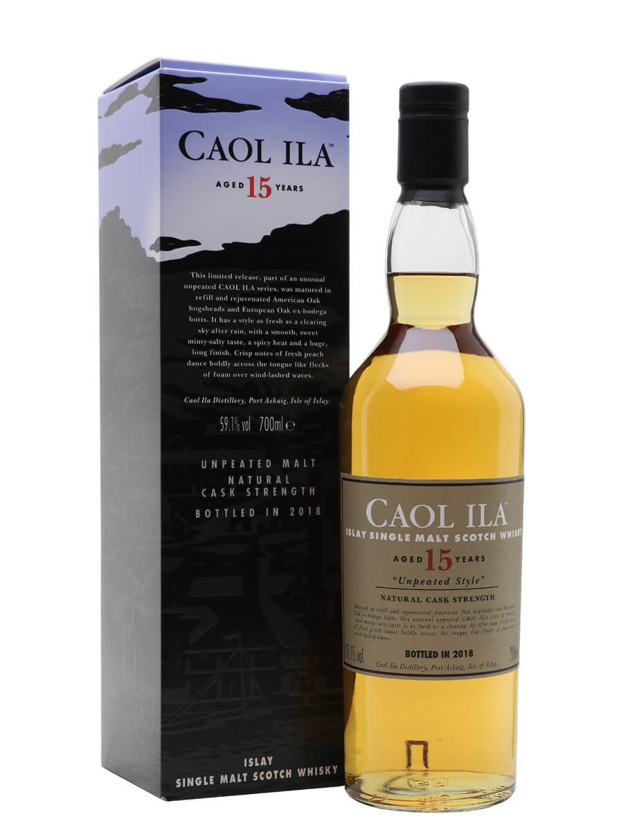 Caol Ila 15 Year Old Unpeated (2018 Special Release)