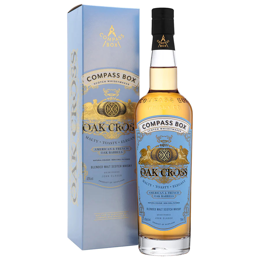 Compass Box Oak Cross