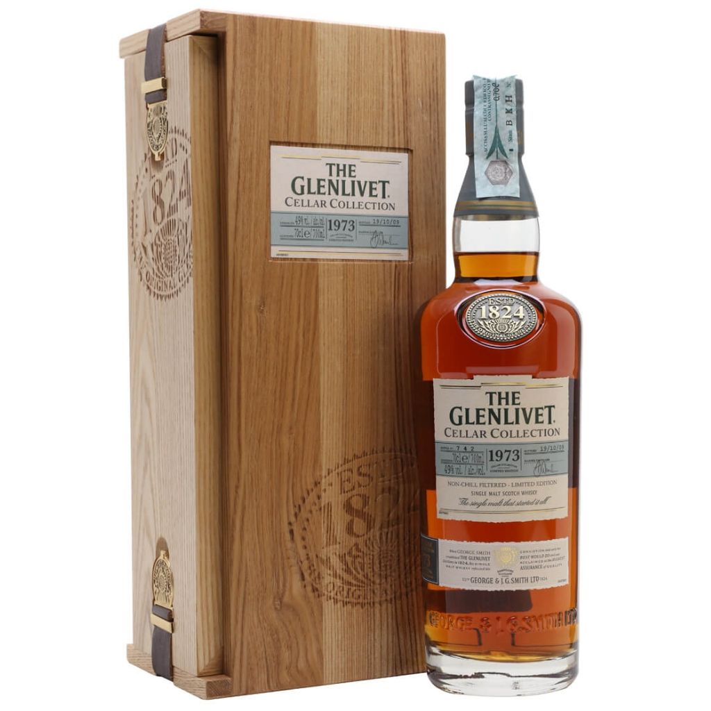 Glenlivet 1973 Cellar Collection 36 Year Old (Bottle 257)