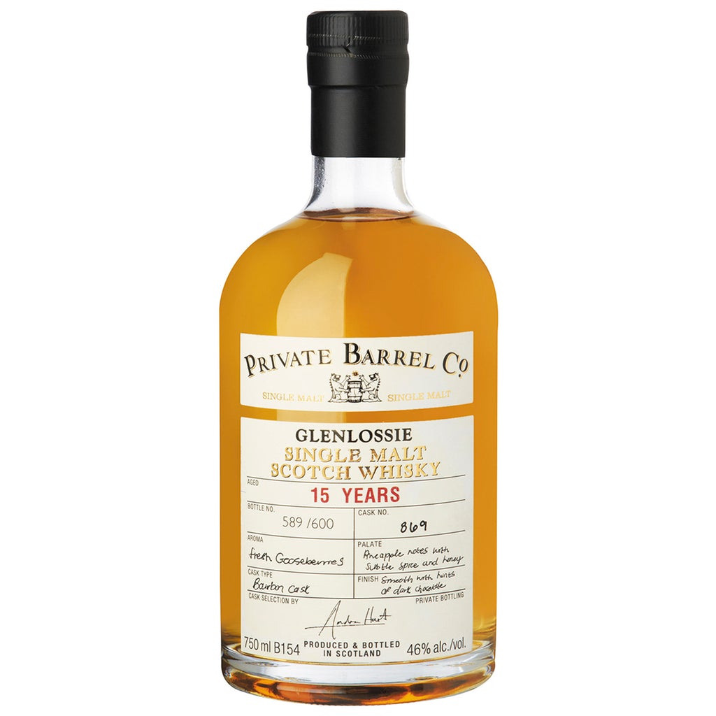 Glenlossie 15 Year Old Private Barrel Co
