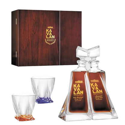 Kavalan Solist Pedro Ximinez & Moscatel Sherry Decanter Set