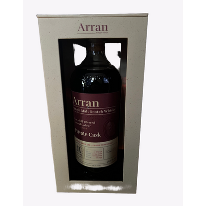 Arran 11 Year Old Private Cask Bordeaux Red Wine Cask
