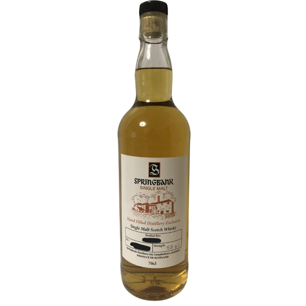 Springbank Handfilled Distillery Exclusive