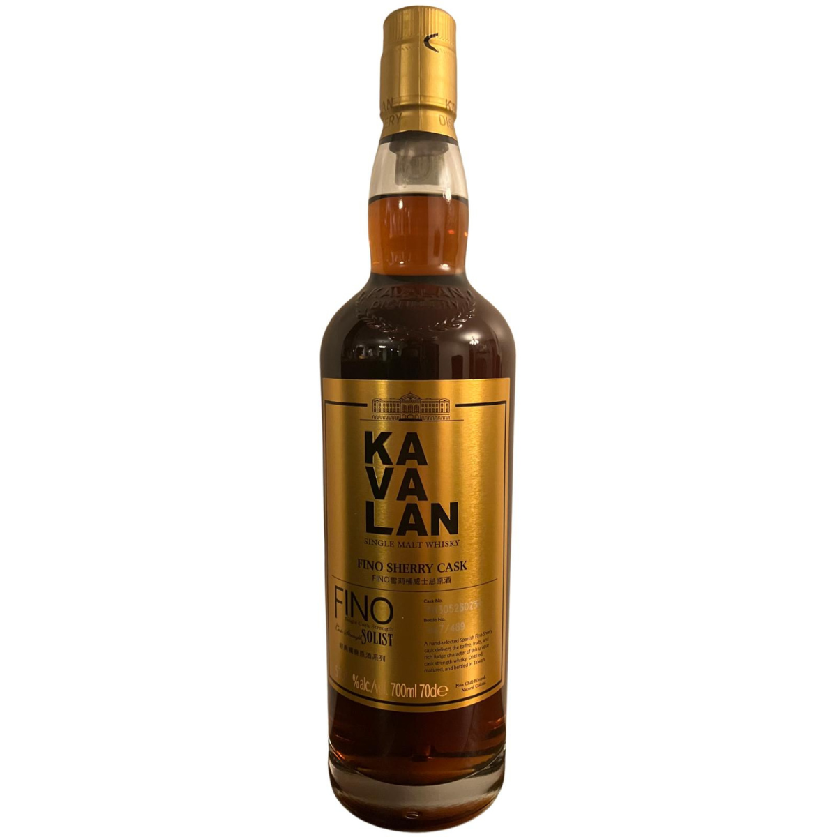 Kavalan Solist Fino Sherry Single Cask