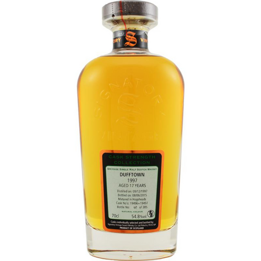 Dufftown 1997 (17 Year Old) Signatory Vintage Cask Strength Collection