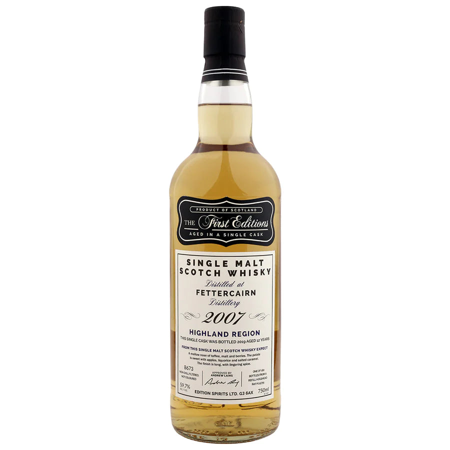 Fettercairn 12 Year Old First Editions