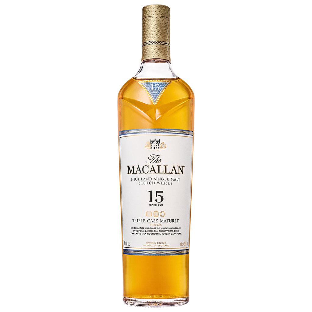 Macallan 15 Year Old Triple Cask